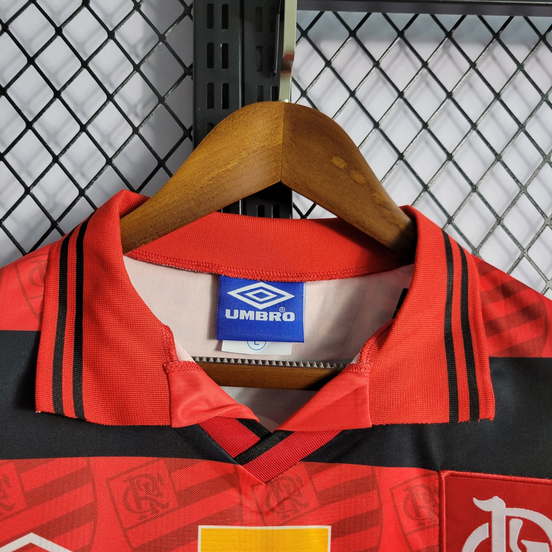 Camisa Retrô CR Flamengo 95 Home Rubro