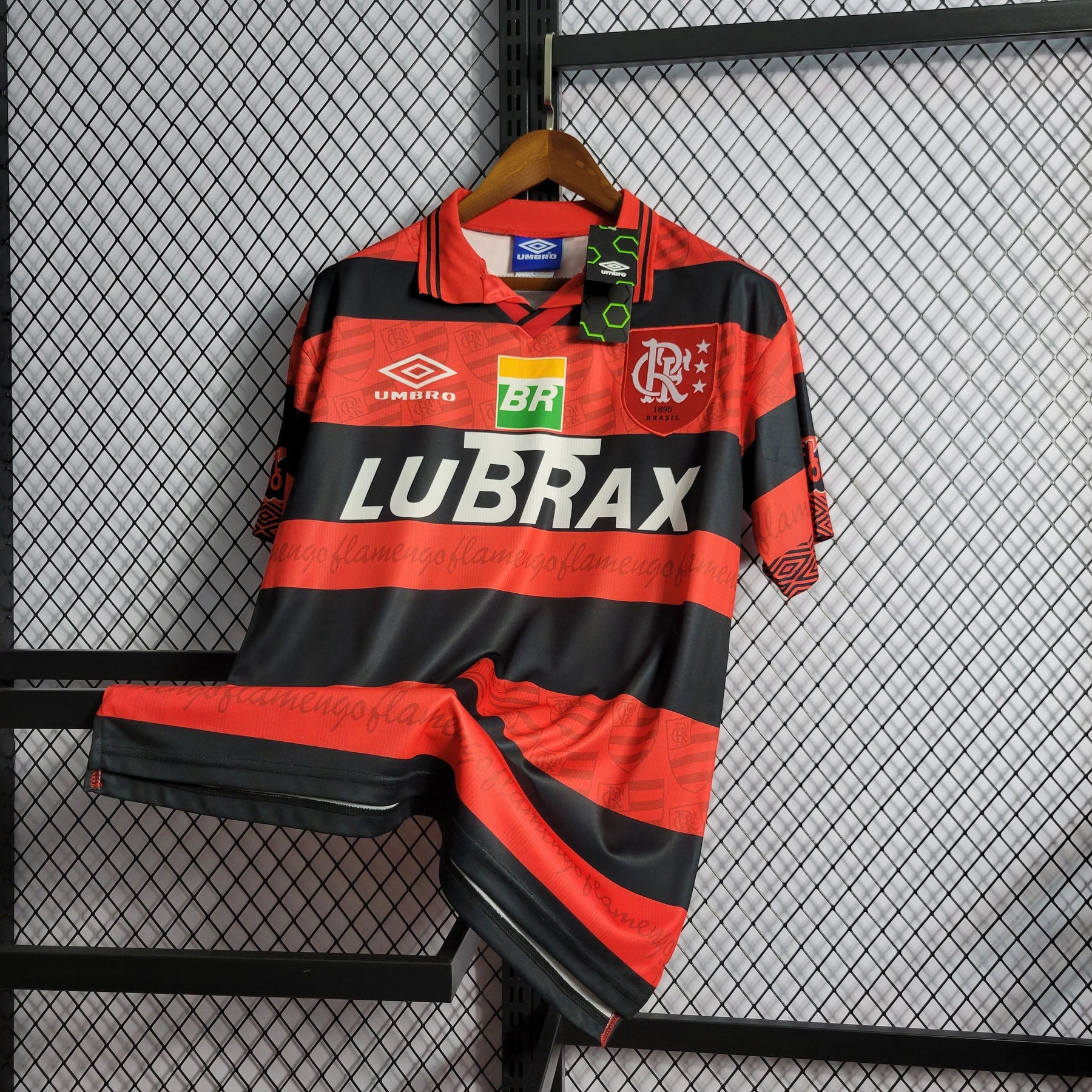 Camisa Retrô CR Flamengo 95 Home Rubro