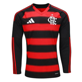 Camisa Flamengo Home 25/26 Manga Longa