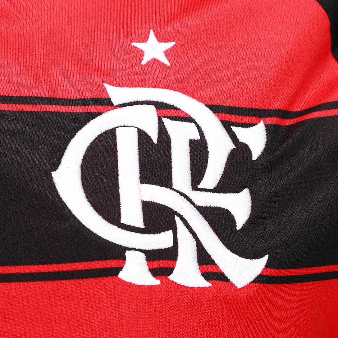 Camisa Flamengo Home 25/26 Manga Longa