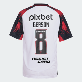 Manto Flamengo Jogo 2 Adidas 2025 – Gerson 8